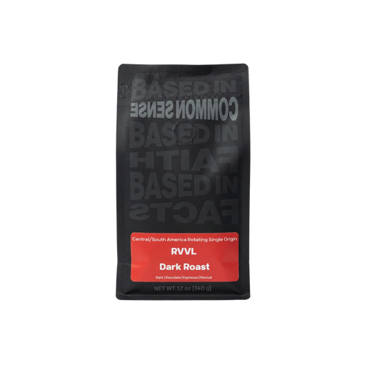 RVVL ROAST - Rotating Central/South America Single Origin - Dark Roast - 12oz